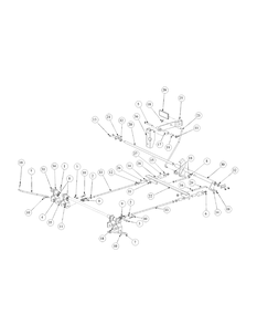 Brake Assembly Diagram and Parts List for M72-GN 53AB5FEZ150-28-HP Cub Cadet Lawn Tractor